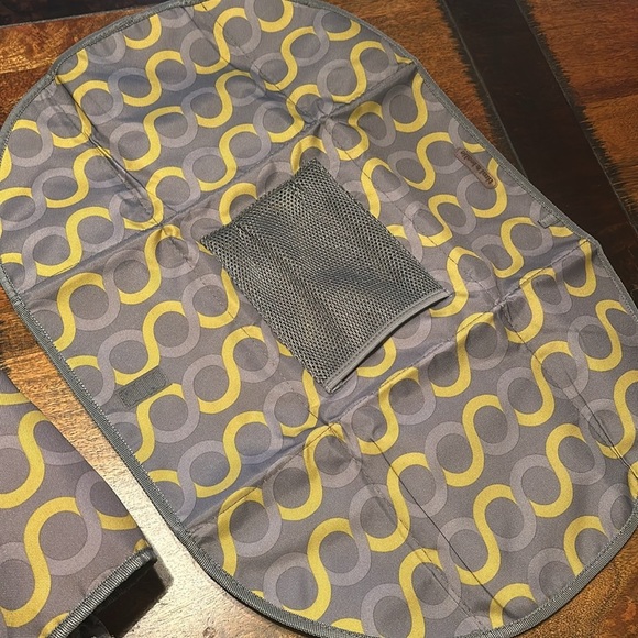 Timi & Leslie Gray and Yellow Diaper Bag EUC - Picture 4 of 10